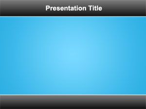 Blue PowerPoint Background