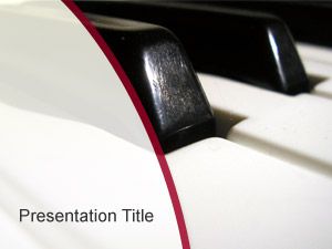 Piano PowerPoint Background