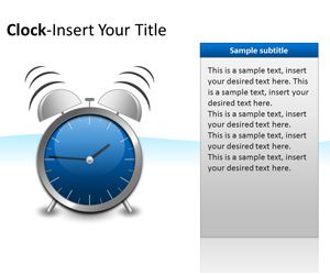 Clocks PowerPoint Template