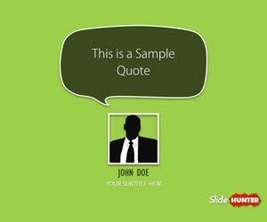 Quotes PowerPoint Layout Template