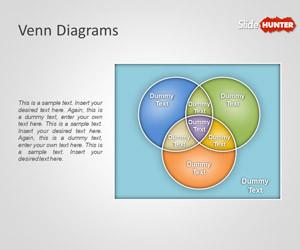 Creative Venn Diagrams PowerPoint Template