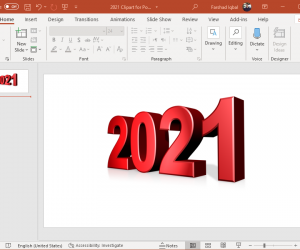 2021 clipart for PowerPoint