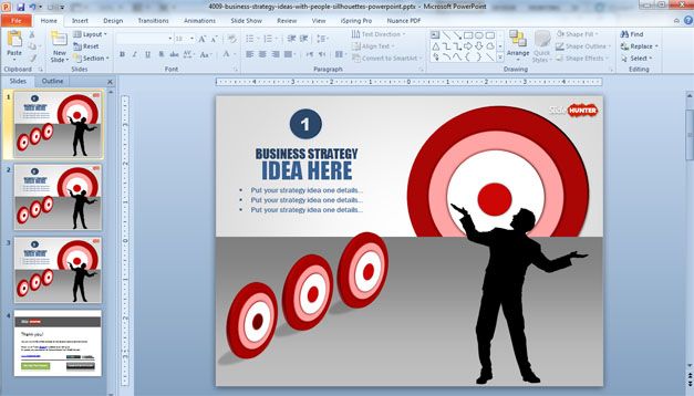 Business Strategy Ideas Template for PowerPoint