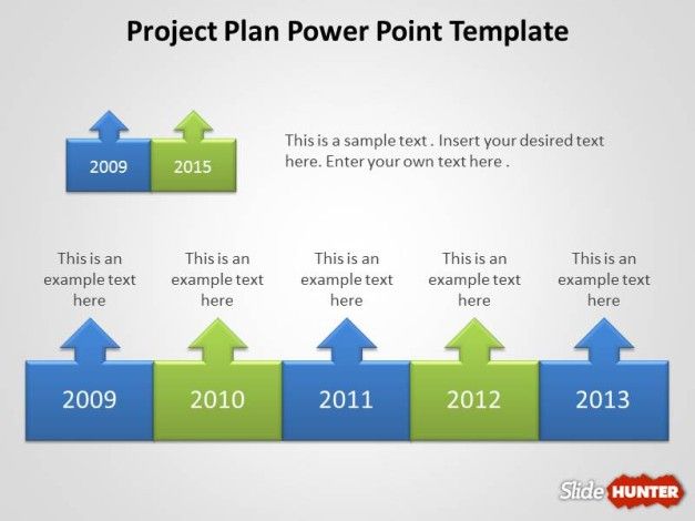 Project Planning PowerPoint template design with free download