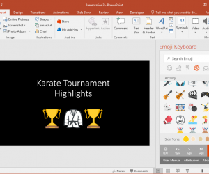 Add Emojis to Slides