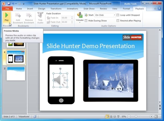 Add Music To PowerPoint Presentations