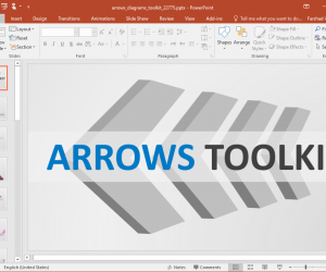 Animated Arrows Diagram Toolkit for PowerPoint