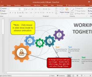 Animated Connections PowerPoint Template