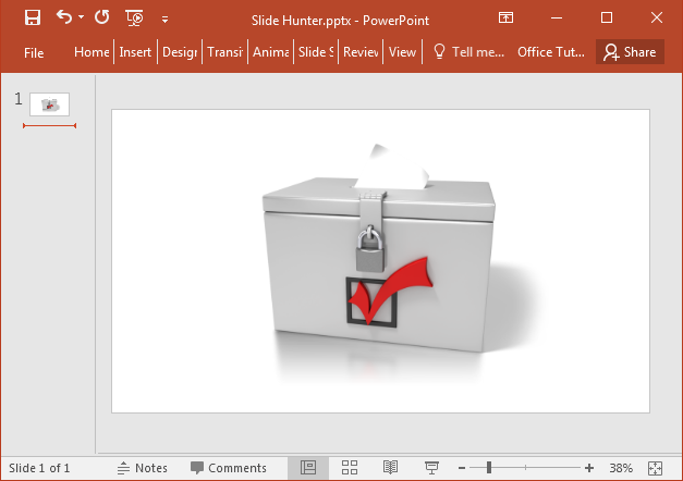 Ballot box clipart