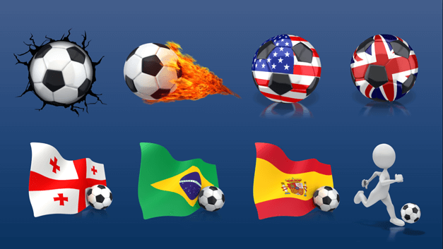 Best soccer clipart for PowerPoint