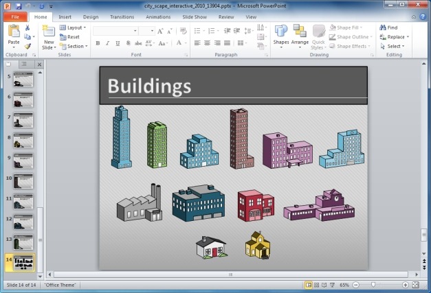 Buildings Clipart