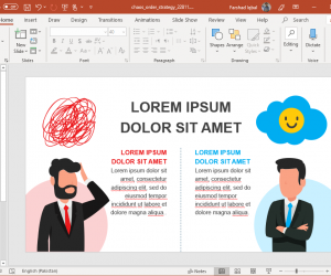 Chaos Order Strategy Template for PowerPoint