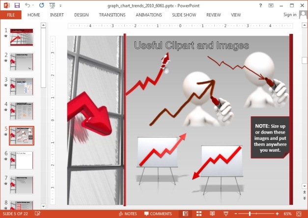 Animated Graph Template for PowerPoint