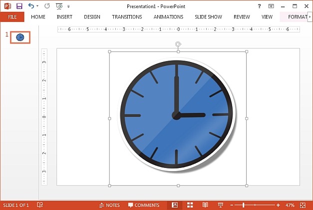 Clock icon clipart