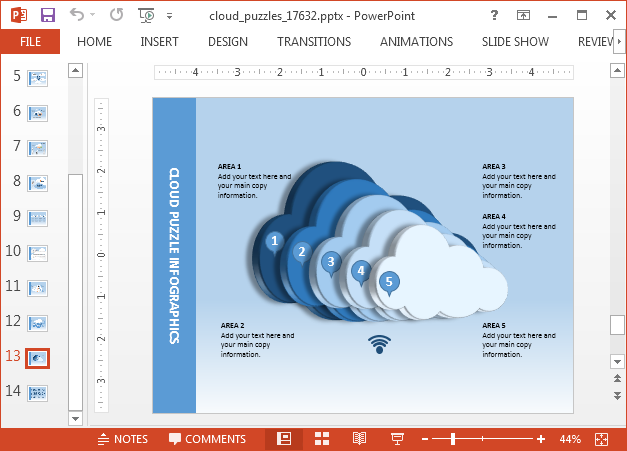 Cloud computing slide design