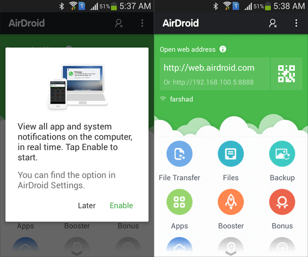 Connect AirDroid