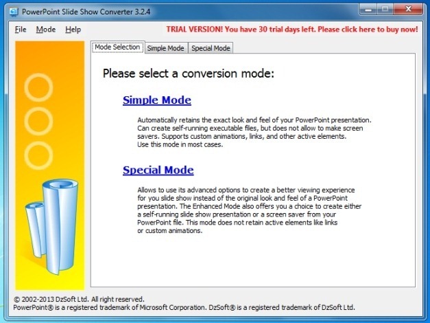 Convert PowerPoint To EXE Or Screensaver