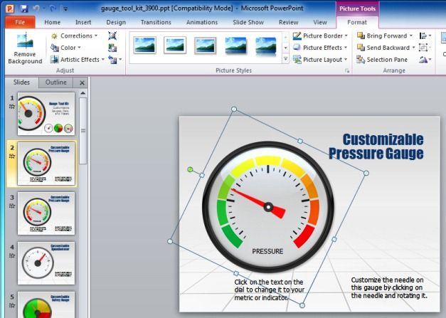 Customize Gauge