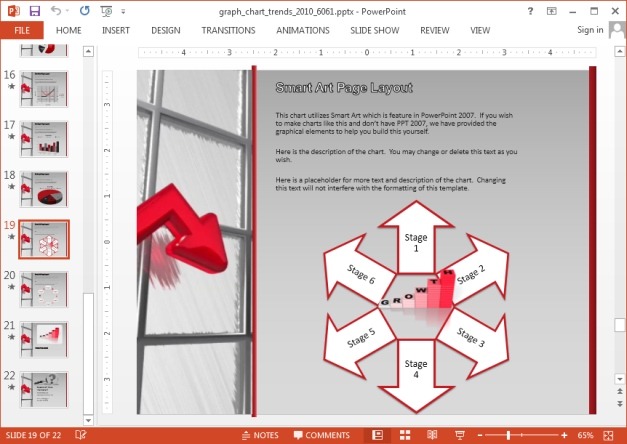 Diagram template for PowerPoint