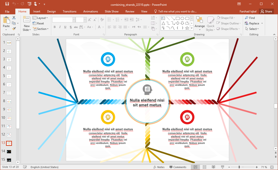 Diagrams Slides with Strands