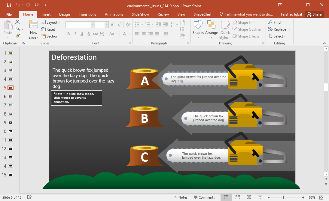 Diagrams on Environment