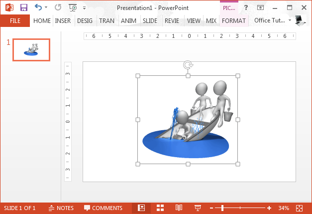 Doing all the work video animation for PowerPoint