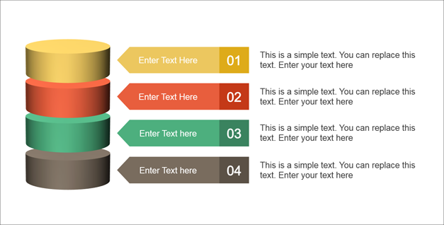 Editable diagram slides