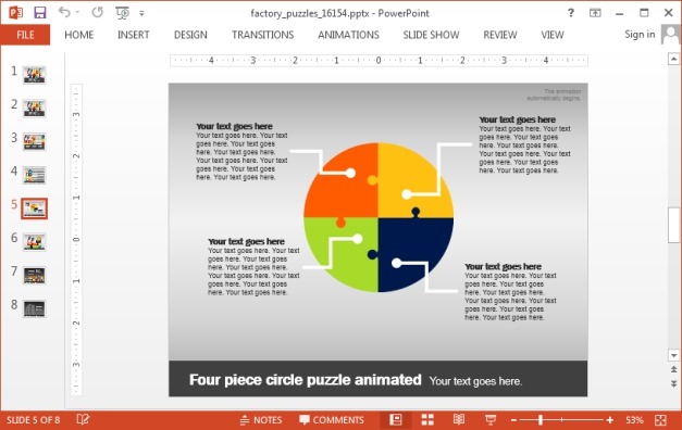 Factory puzzle chart