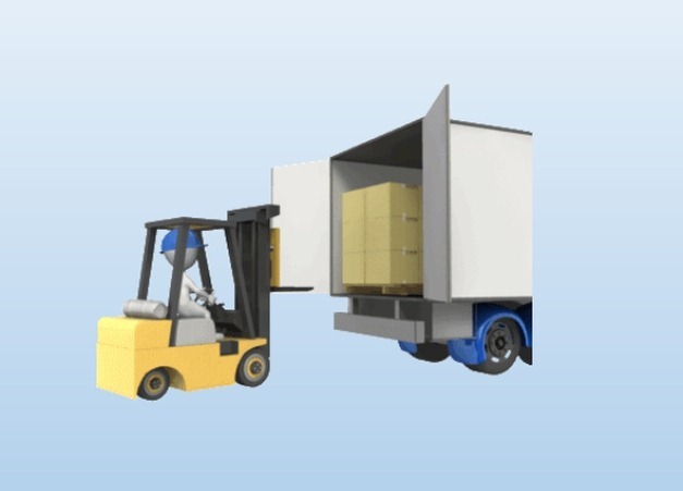 Forklift animation