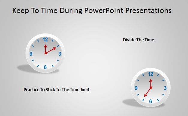 How To Keep To Time During PowerPoint Presentations