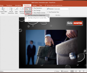 How to Record a PowerPoint Slide Show with Narration