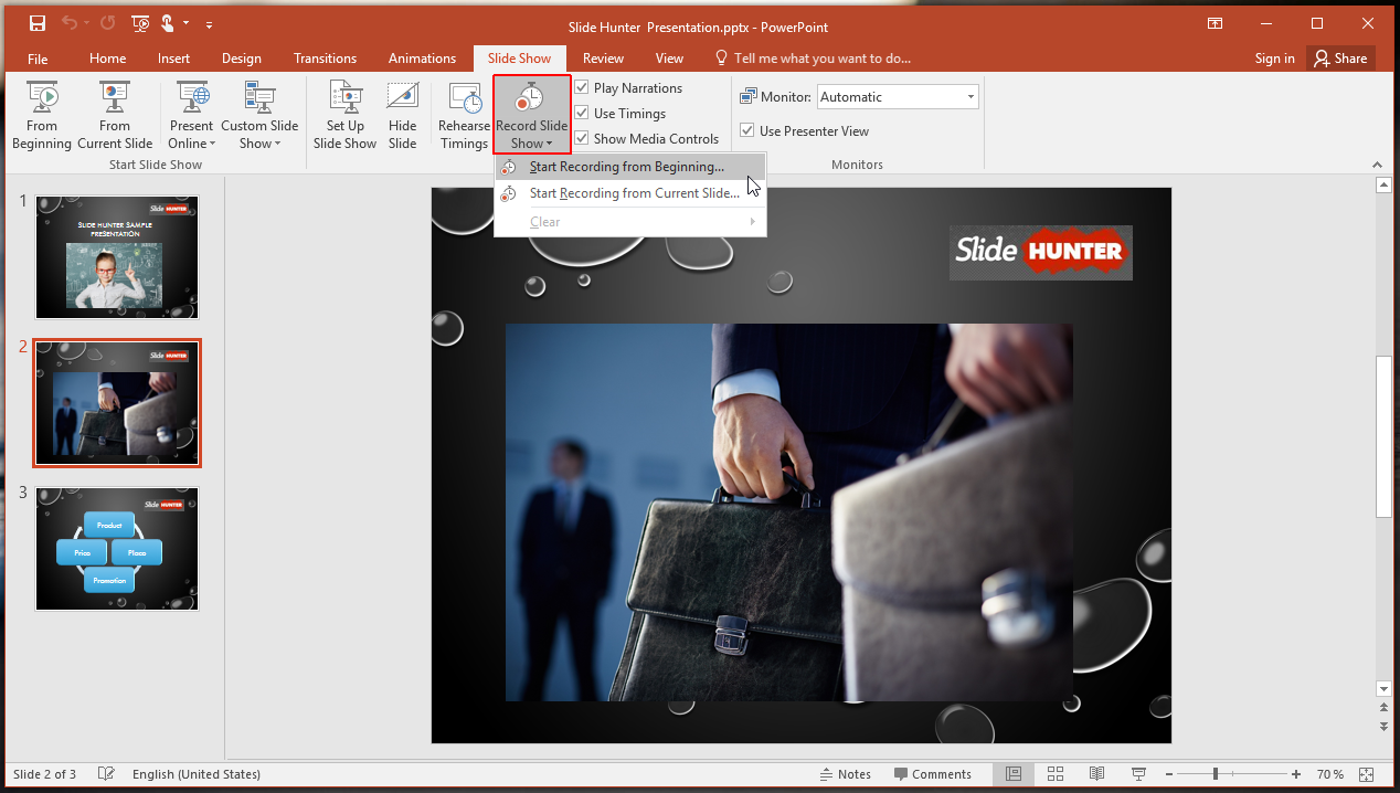 How to Record a PowerPoint Slide Show with Narration