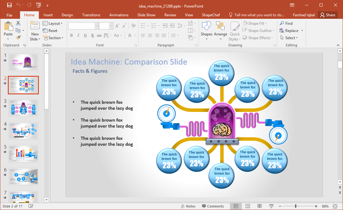 Idea Infographic Layout