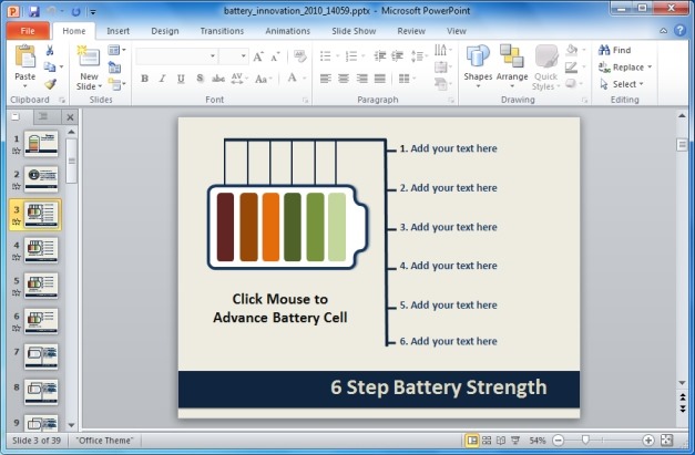 Interactive, Interconnected Slides