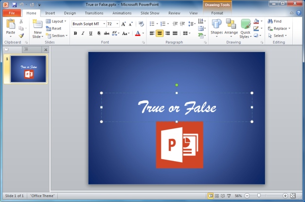 Making PowerPoint Presentations