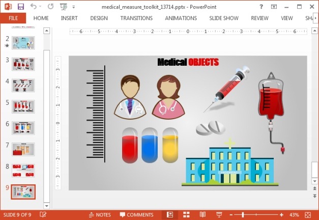 Medical clipart for PowerPoint presentations