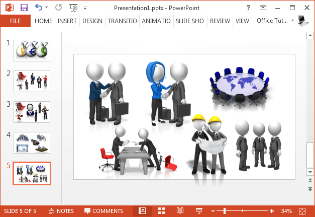 Meeting clipart for PowerPoint