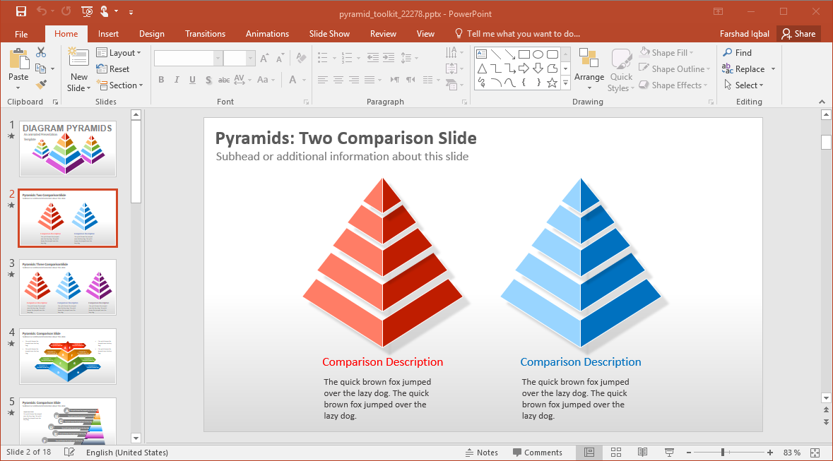 Pyramid Diagrams