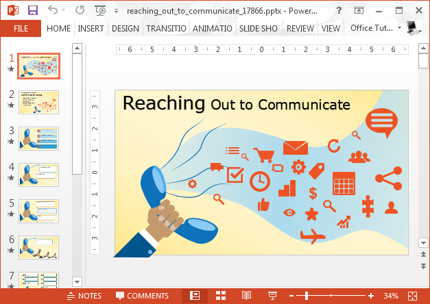 Animated Communication PowerPoint Templates - SlideHunter.com animated-communication-powerpoint-templates-slidehunter-com