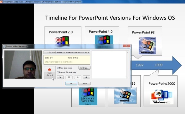 Record Presentations With PowerPoint Slide Shows And Voice Over