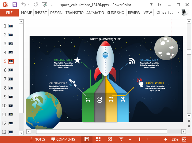 Rocket slide design