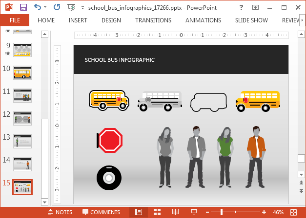 School bus clipart