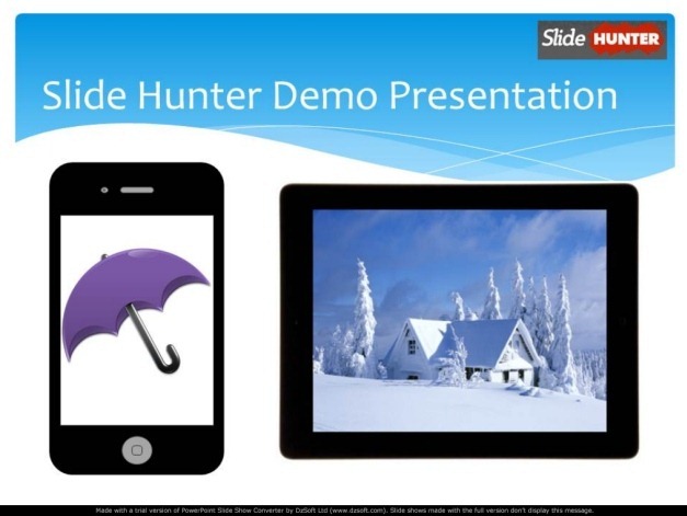 Slide Hunter Self Running PowerPoint Slide Show