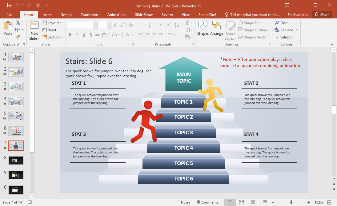 Stairs Infographic