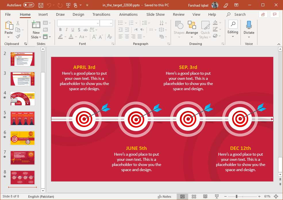 Target Timeline