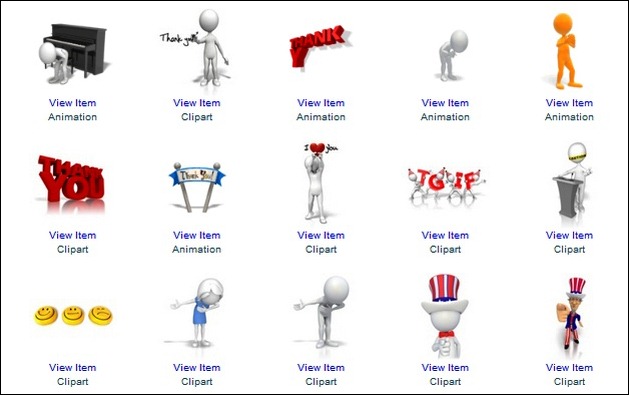 Thank You Clipart By Presenter Media