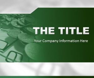 Green Finance PowerPoint Template