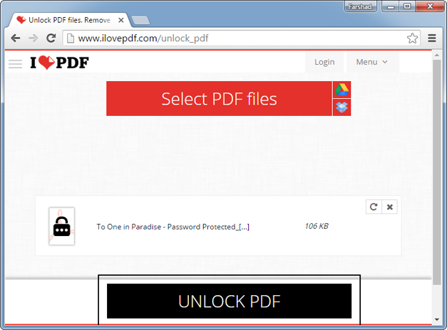 Unlock PDF