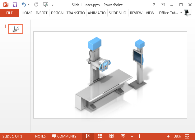 X-Ray machine clipart