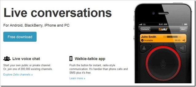 Zello Walkie Talkie